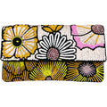 Multi Floral Sequins Beaded Clutch